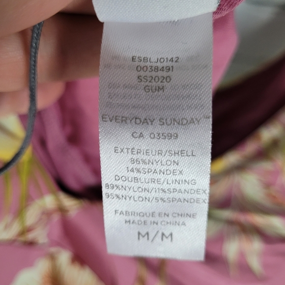 EVERYDAY SUNDAY | Sunset Mist floral one piece surplice highcut bathing swimsuit - Picture 5 of 8